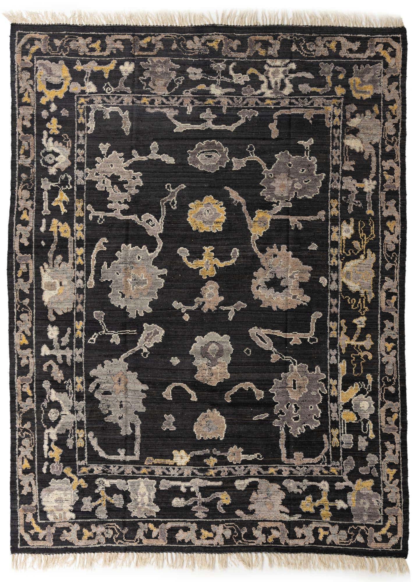 9' 2 x 12' 2 Hand Knotted Darya Wool Rug