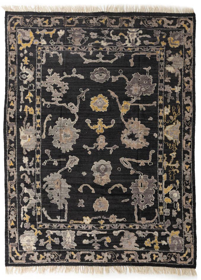 Detail image of 9' 2 x 12' 2 Hand Knotted Darya Wool Rug