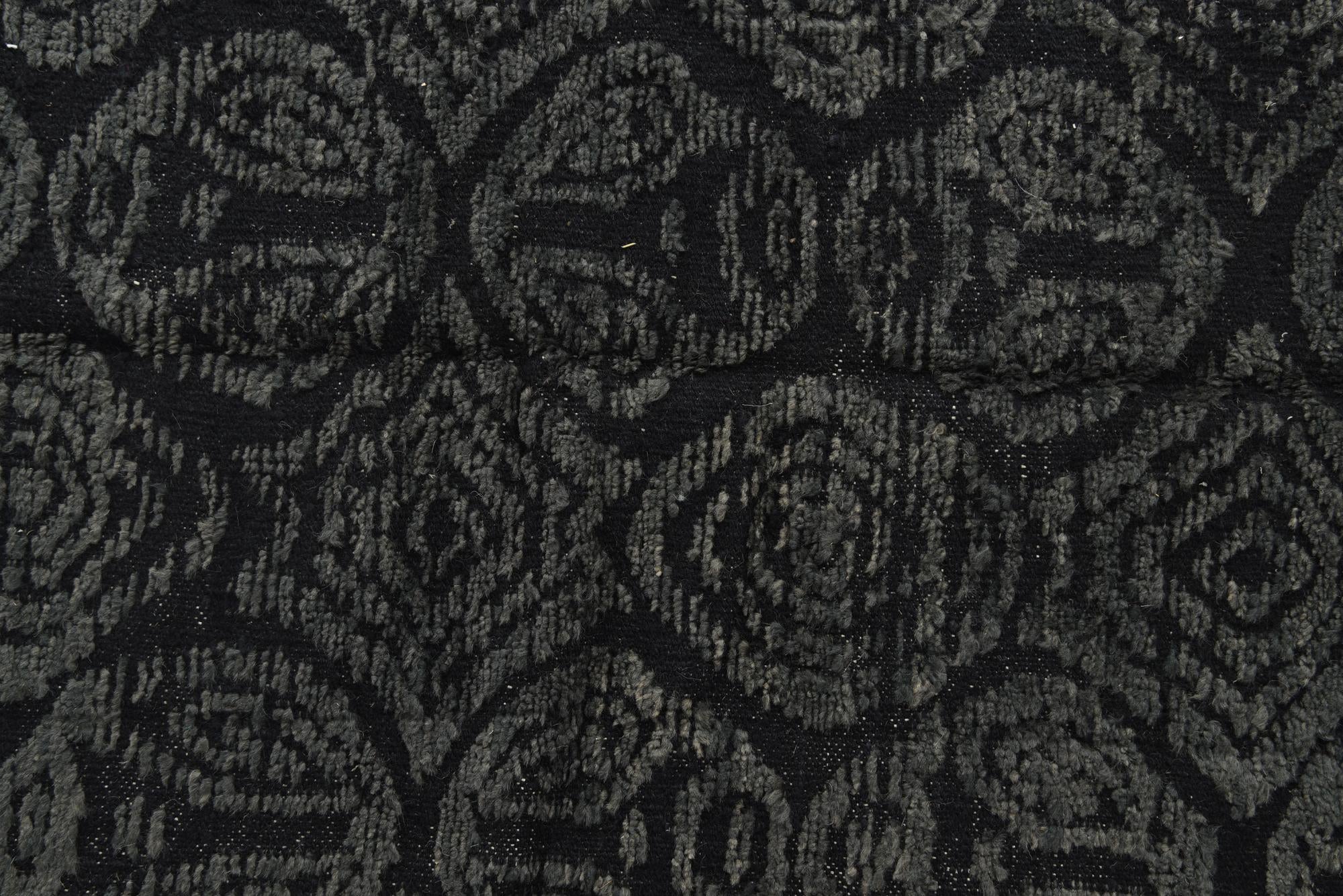 9' 9 x 12' 2 Hand Knotted Darya Wool Rug