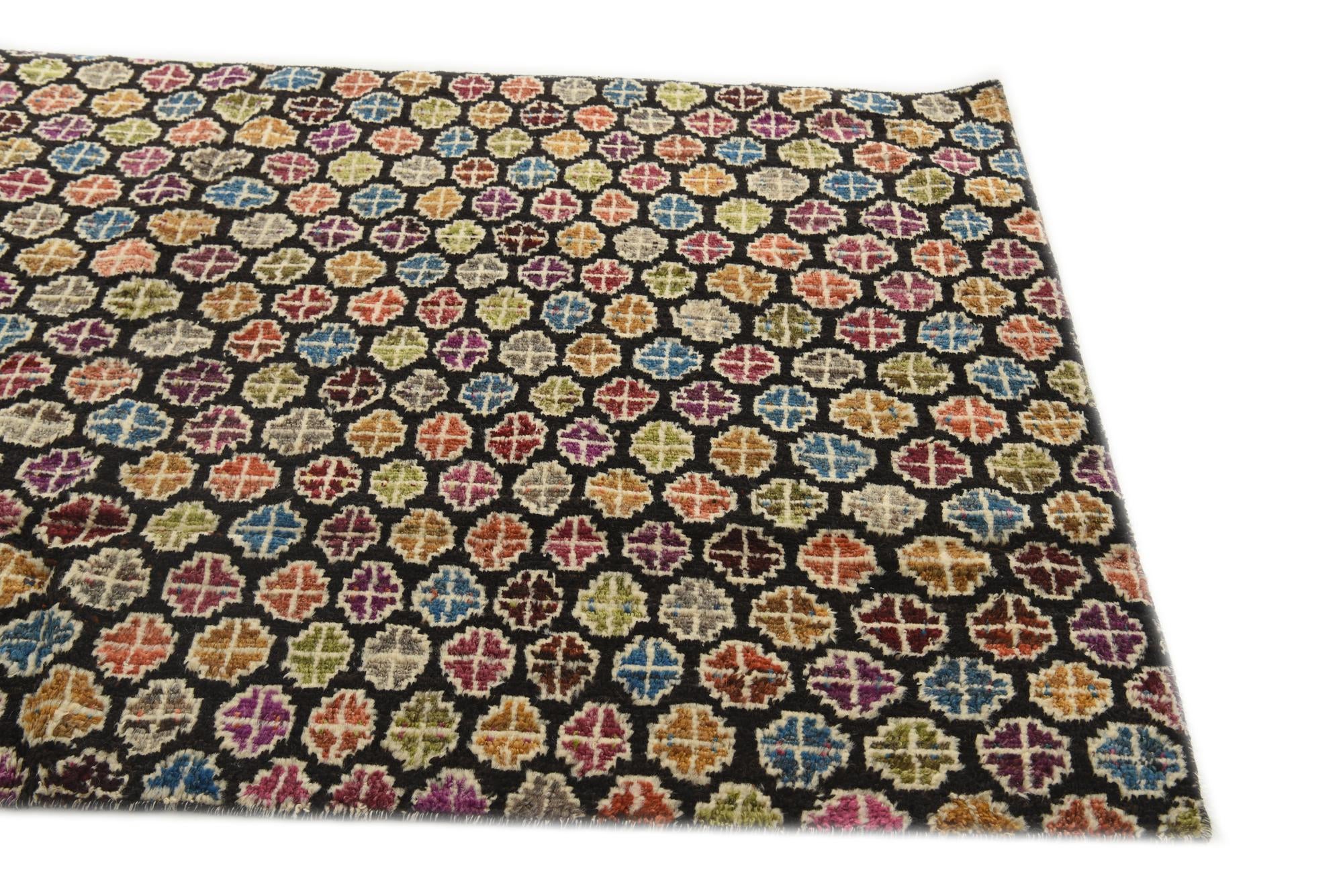 4' 10 x 6' 7 Hand Knotted Darya Wool Rug