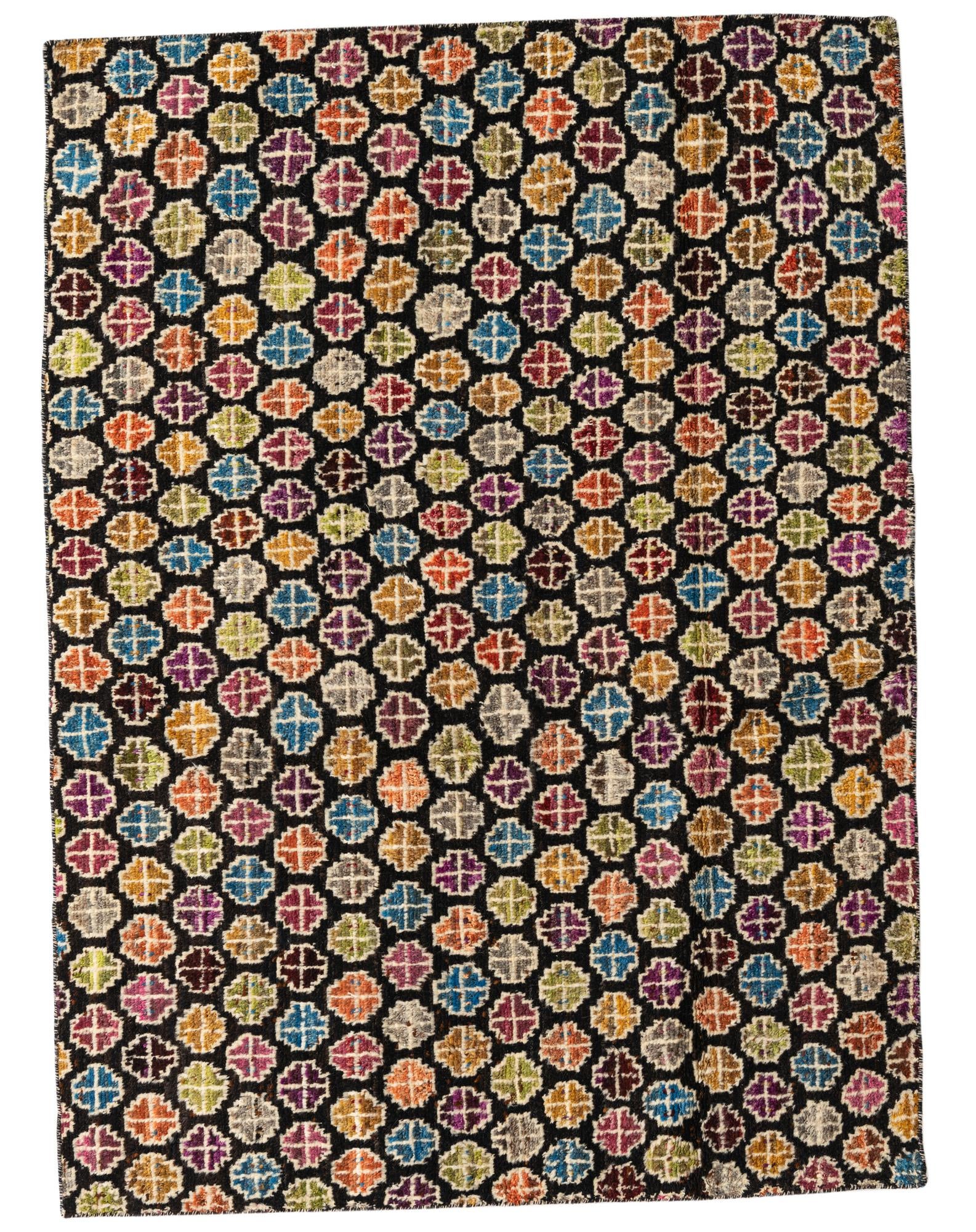 4' 10 x 6' 7 Hand Knotted Darya Wool Rug