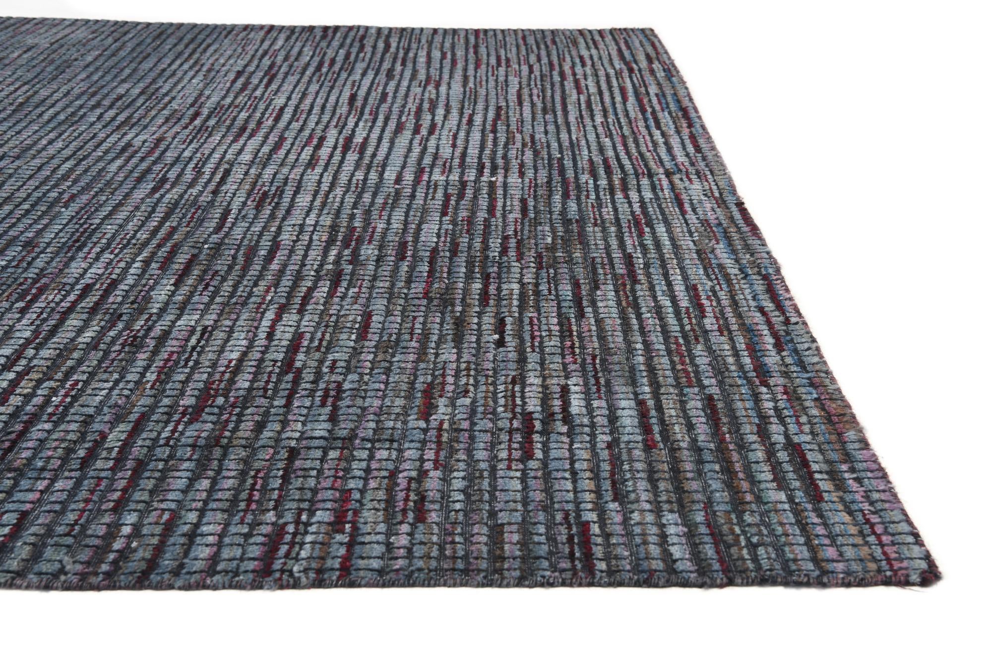 7' 8 x 10' Hand Knotted Darya Wool Rug