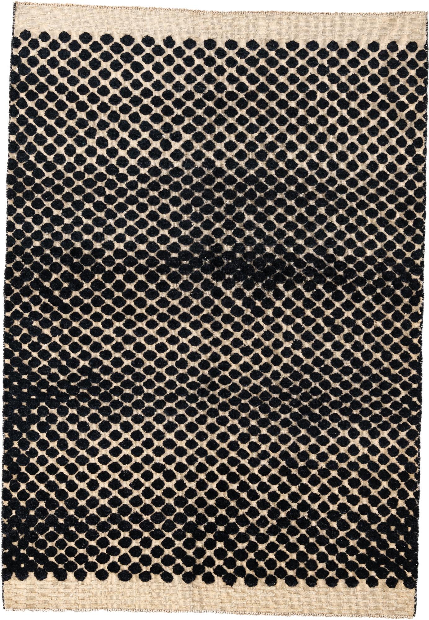 5' 8 x 8' Hand Knotted Darya Wool Rug