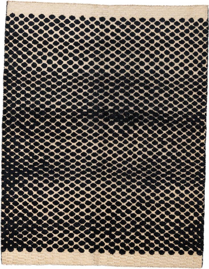 Detail image of 5' 8 x 8' Hand Knotted Darya Wool Rug