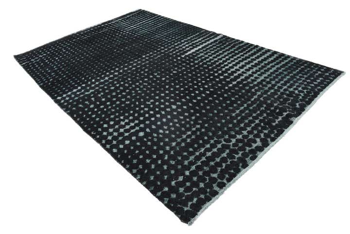 6' 6 x 10' 3 Hand Knotted Darya Wool Rug