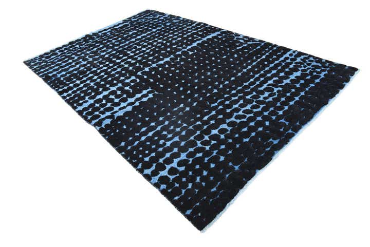 6' 6 x 10' Hand Knotted Darya Wool Rug