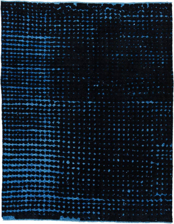 Detail image of 6' 6 x 10' Hand Knotted Darya Wool Rug