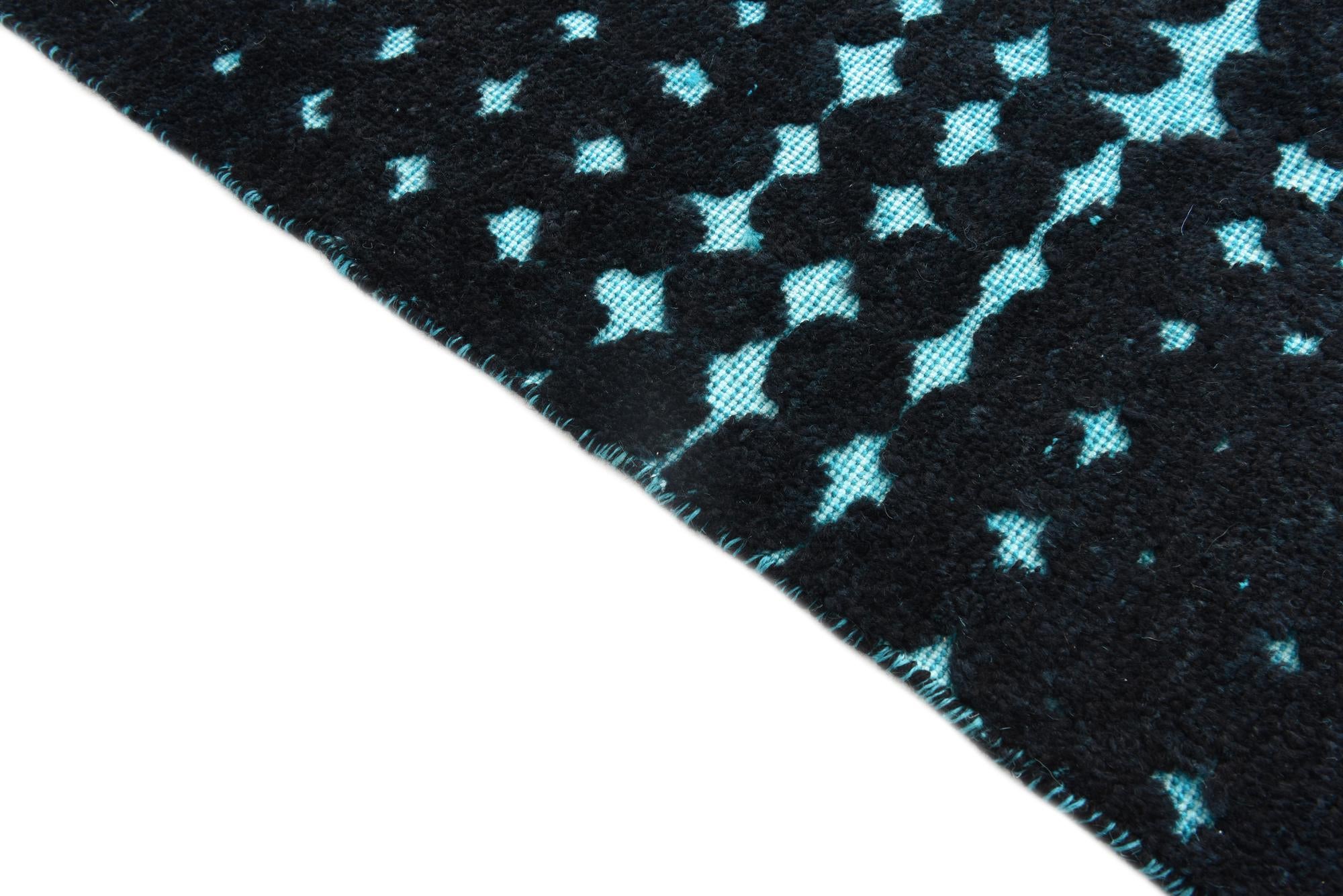 8' x 10' 5 Hand Knotted Darya Wool Rug