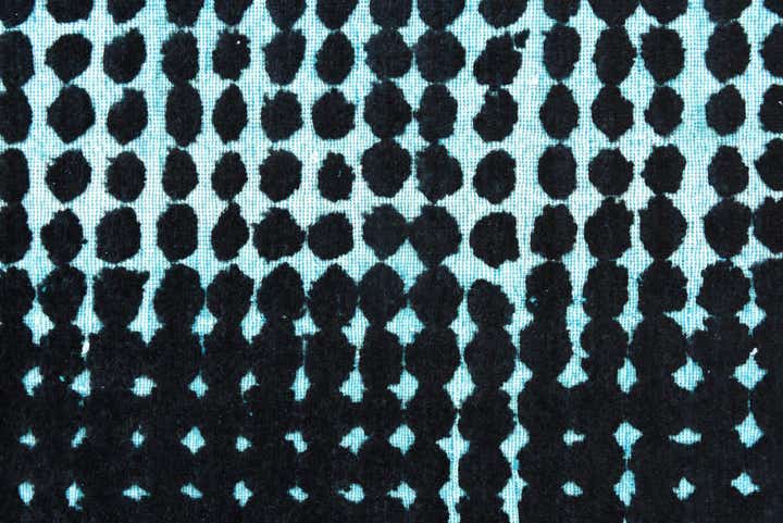 8' x 10' 5 Hand Knotted Darya Wool Rug