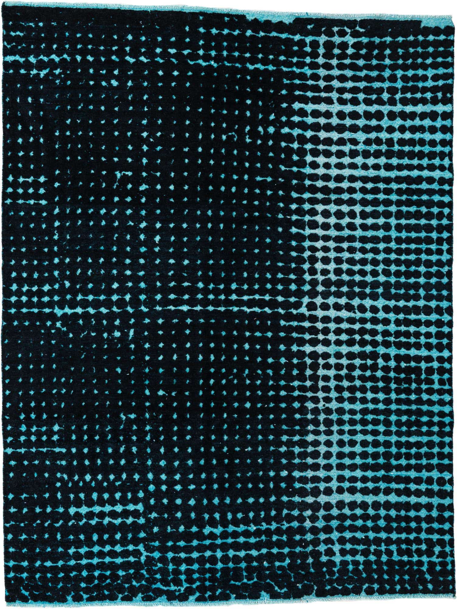 8' x 10' 5 Hand Knotted Darya Wool Rug