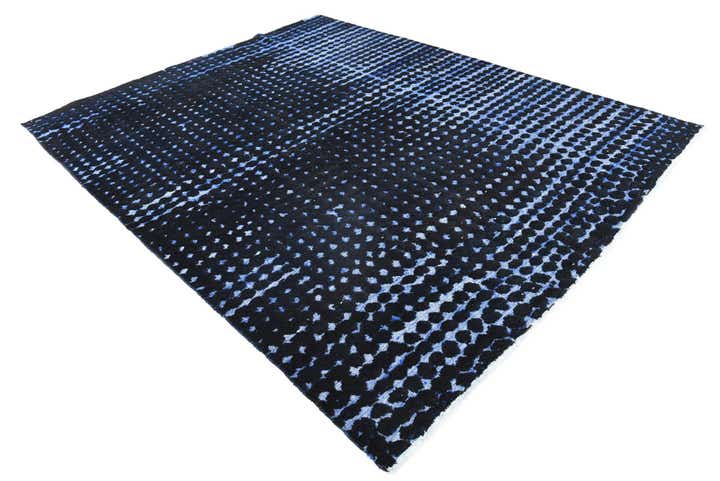 8' x 10' 3 Hand Knotted Darya Wool Rug