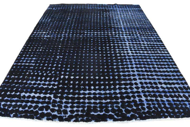 8' x 10' 3 Hand Knotted Darya Wool Rug