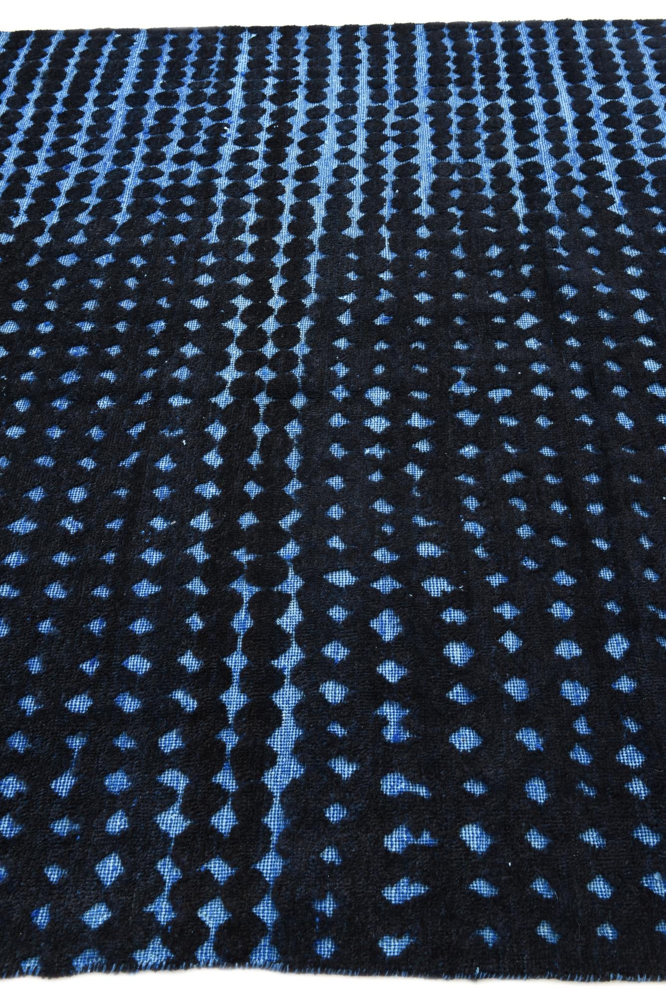 6' 4 x 10' 3 Hand Knotted Darya Wool Rug
