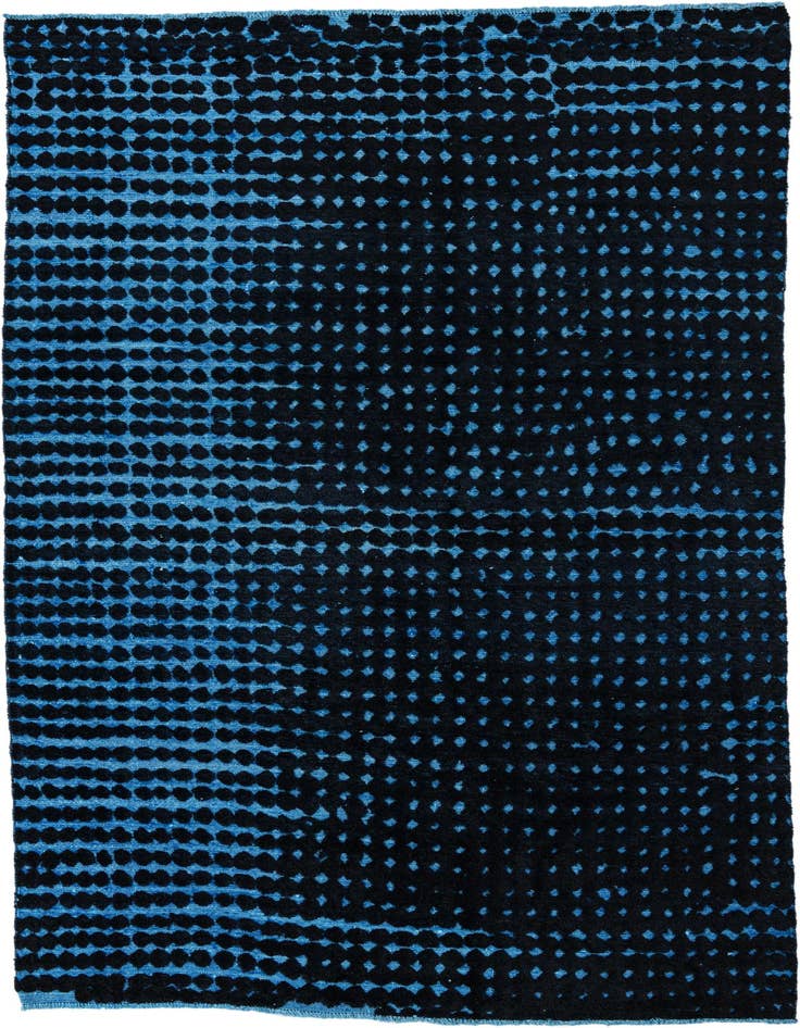 Detail image of 6' 4 x 10' 3 Hand Knotted Darya Wool Rug