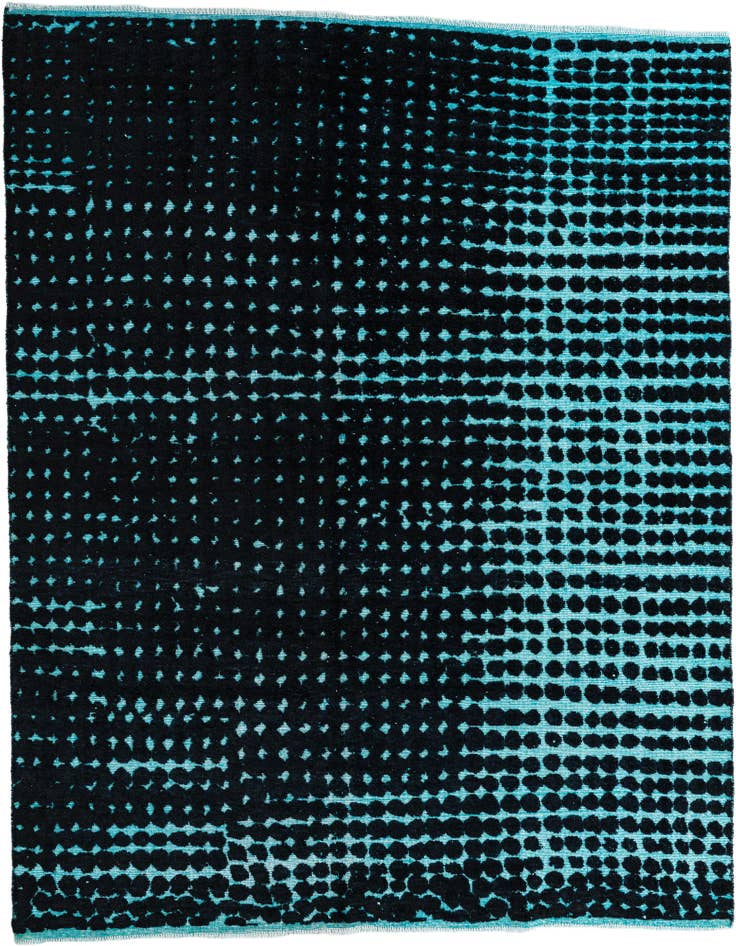 Detail image of 7' 9 x 10' 4 Hand Knotted Darya Wool Rug