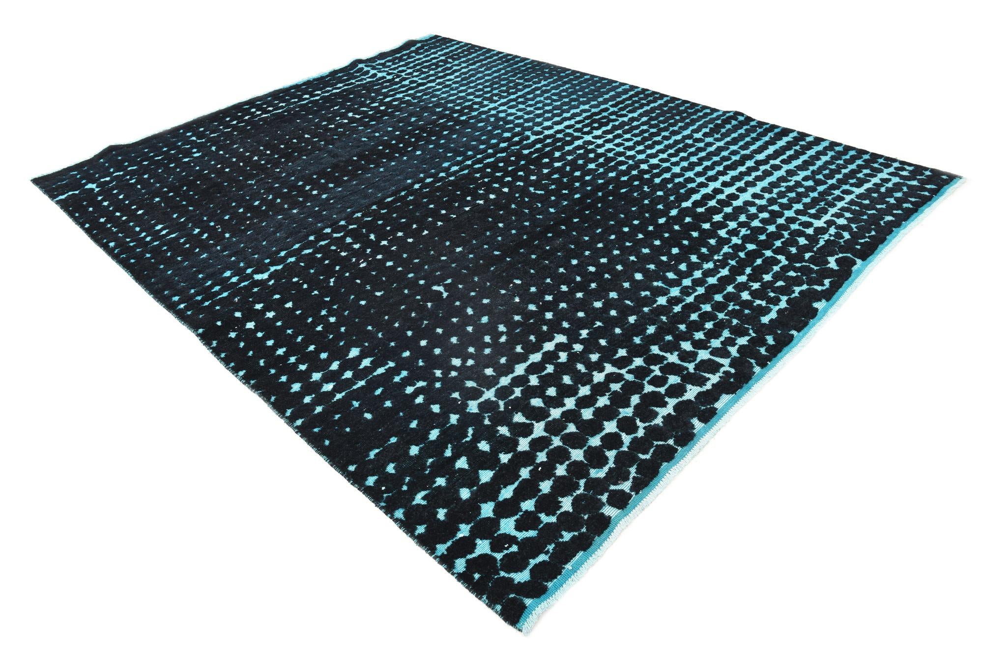 8' x 10' 2 Hand Knotted Darya Wool Rug
