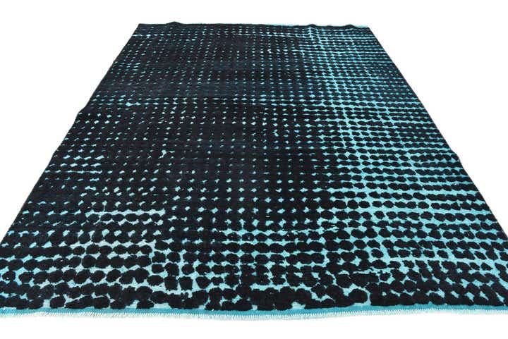 8' x 10' 2 Hand Knotted Darya Wool Rug