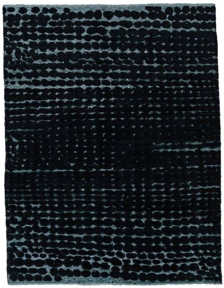 Detail image of 6' 6 x 10' 2 Hand Knotted Darya Wool Rug