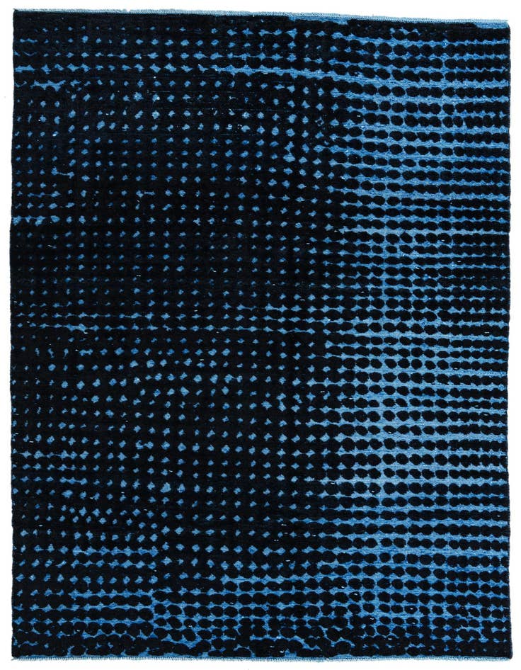 Detail image of 6' 4 x 10' 4 Hand Knotted Darya Wool Rug