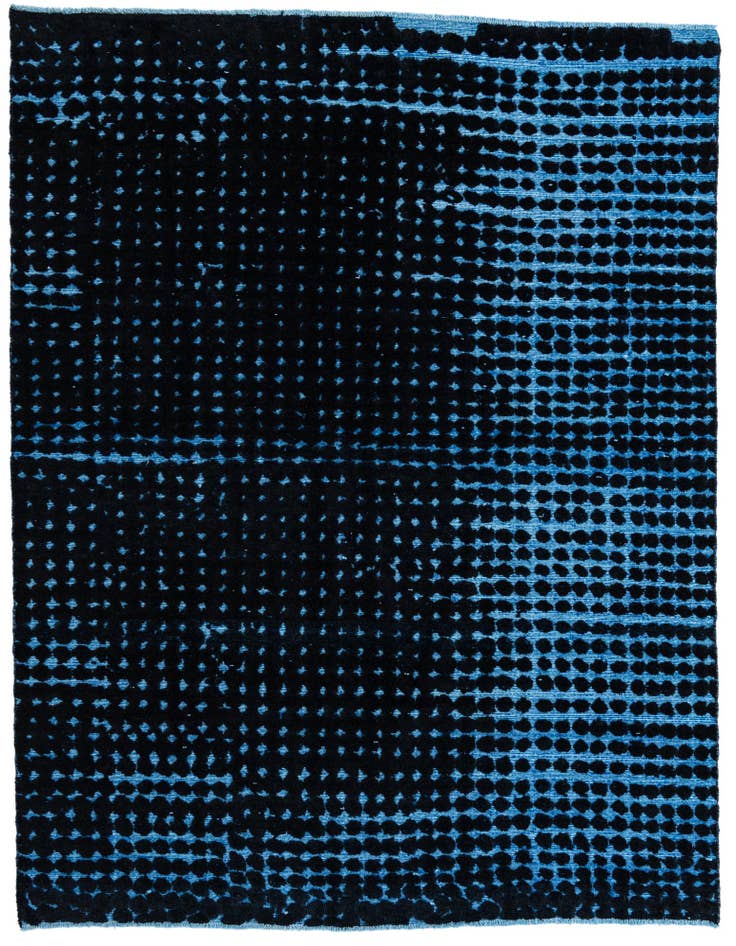 Detail image of 7' 10 x 10' 3 Hand Knotted Darya Wool Rug