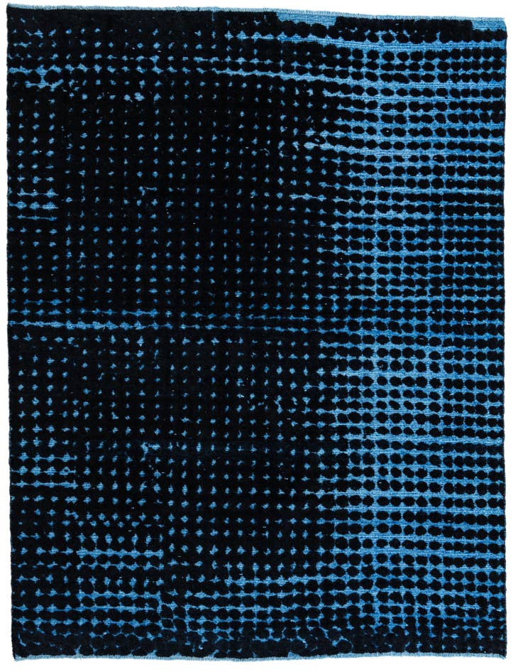 Detail image of 7' 10 x 10' 3 Hand Knotted Darya Wool Rug