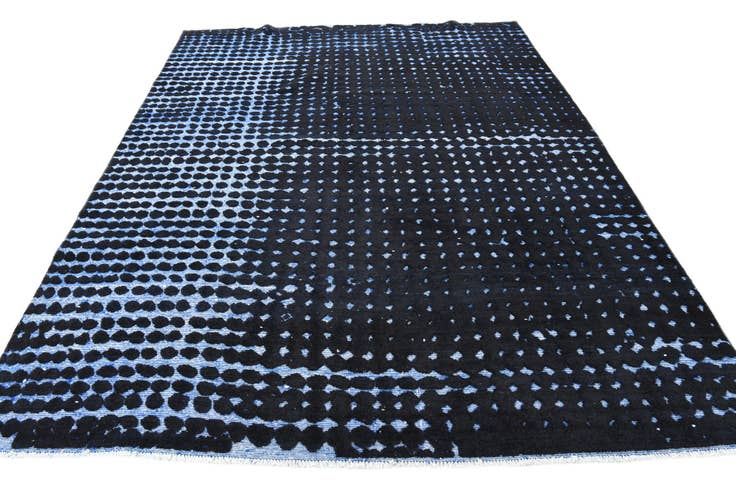 Detail image of 7' 10 x 10' 4 Hand Knotted Darya Wool Rug