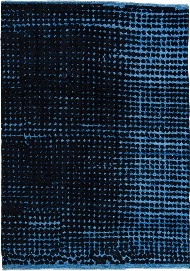 Detail image of 9' x 13' Hand Knotted Darya Wool Rug
