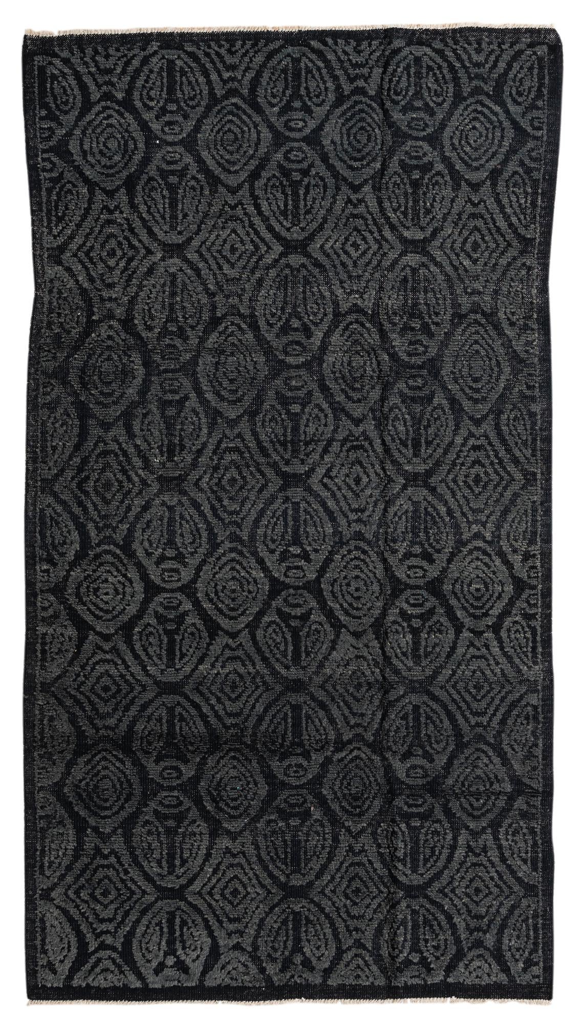 5' 5 x 10' Hand Knotted Darya Wool Rug