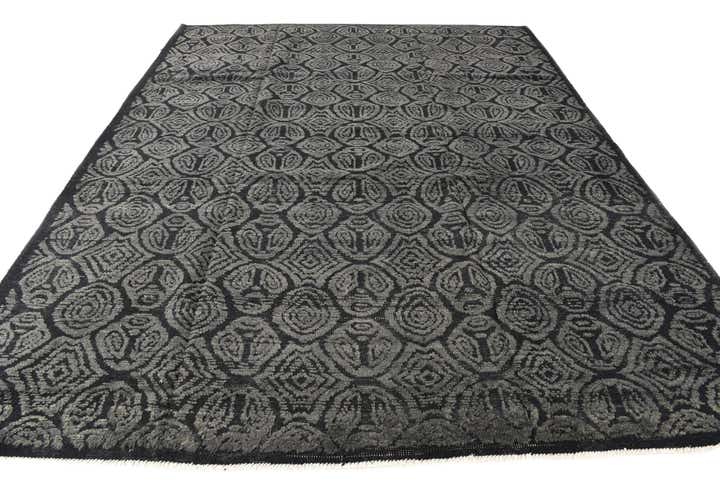 9' 8 x 12' 1 Hand Knotted Darya Wool Rug