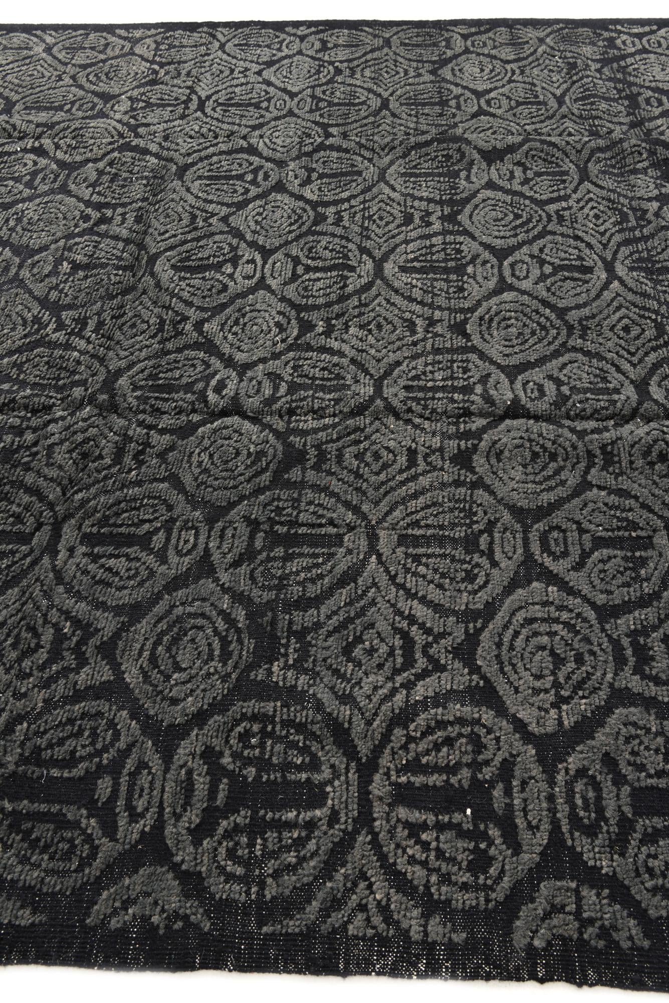 9' 8 x 12' 1 Hand Knotted Darya Wool Rug
