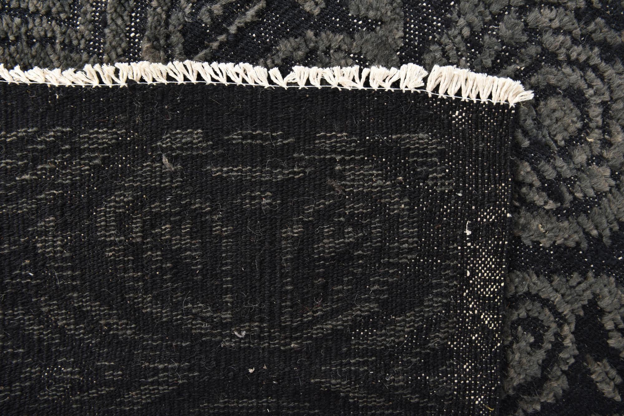 9' 8 x 12' 1 Hand Knotted Darya Wool Rug