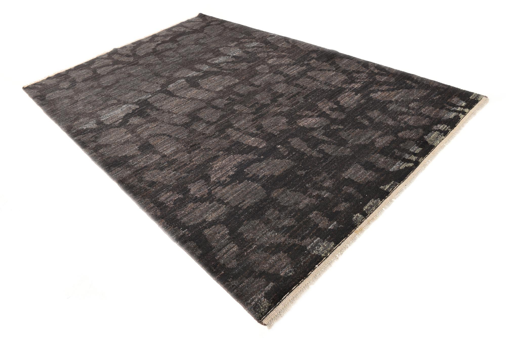 6' 6 x 9' 9 Hand Knotted Darya Wool Rug