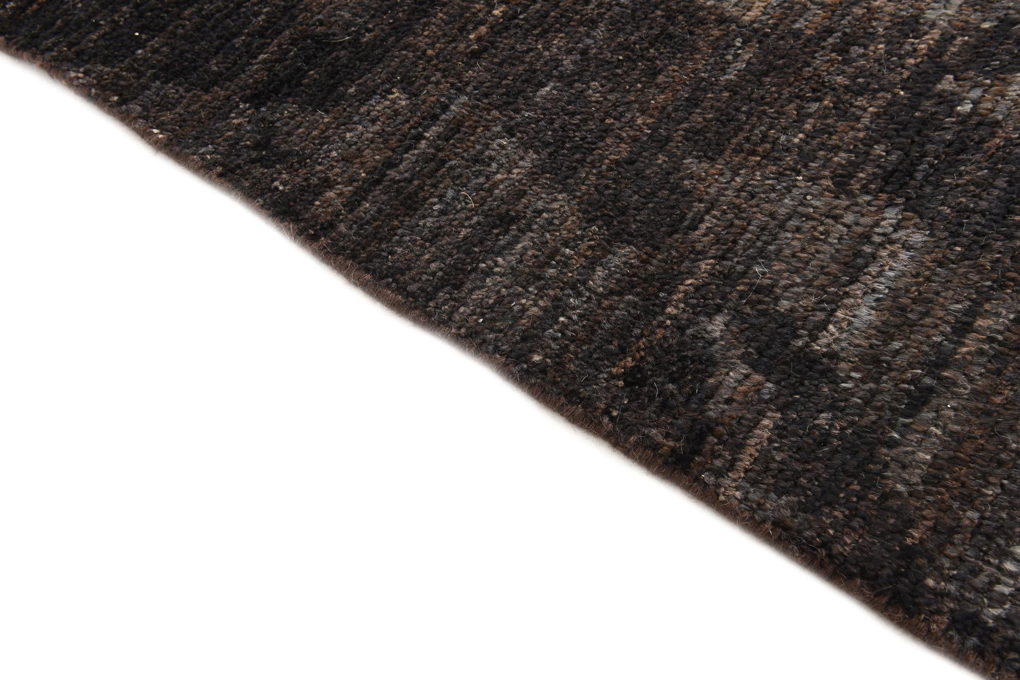 6' 6 x 9' 9 Hand Knotted Darya Wool Rug