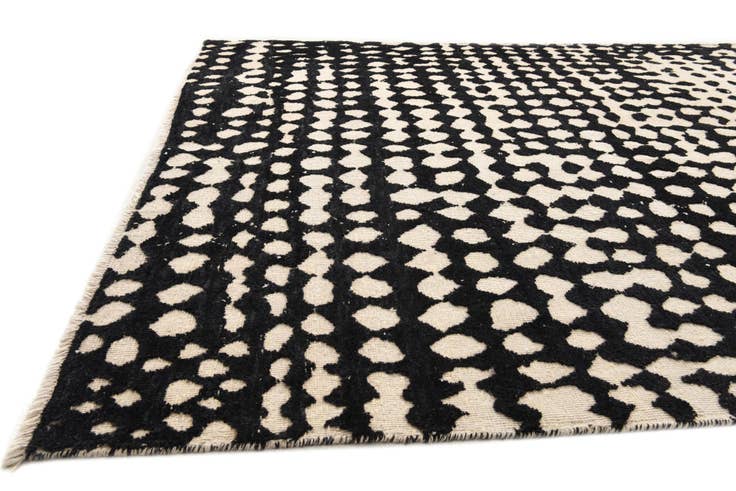 Vue détaillée : 195cm x 320cm Noué main Darya Tapis Laine