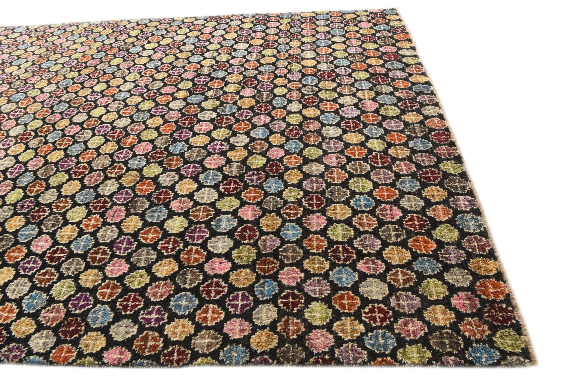 8' x 9' 10 Hand Knotted Darya Wool Rug