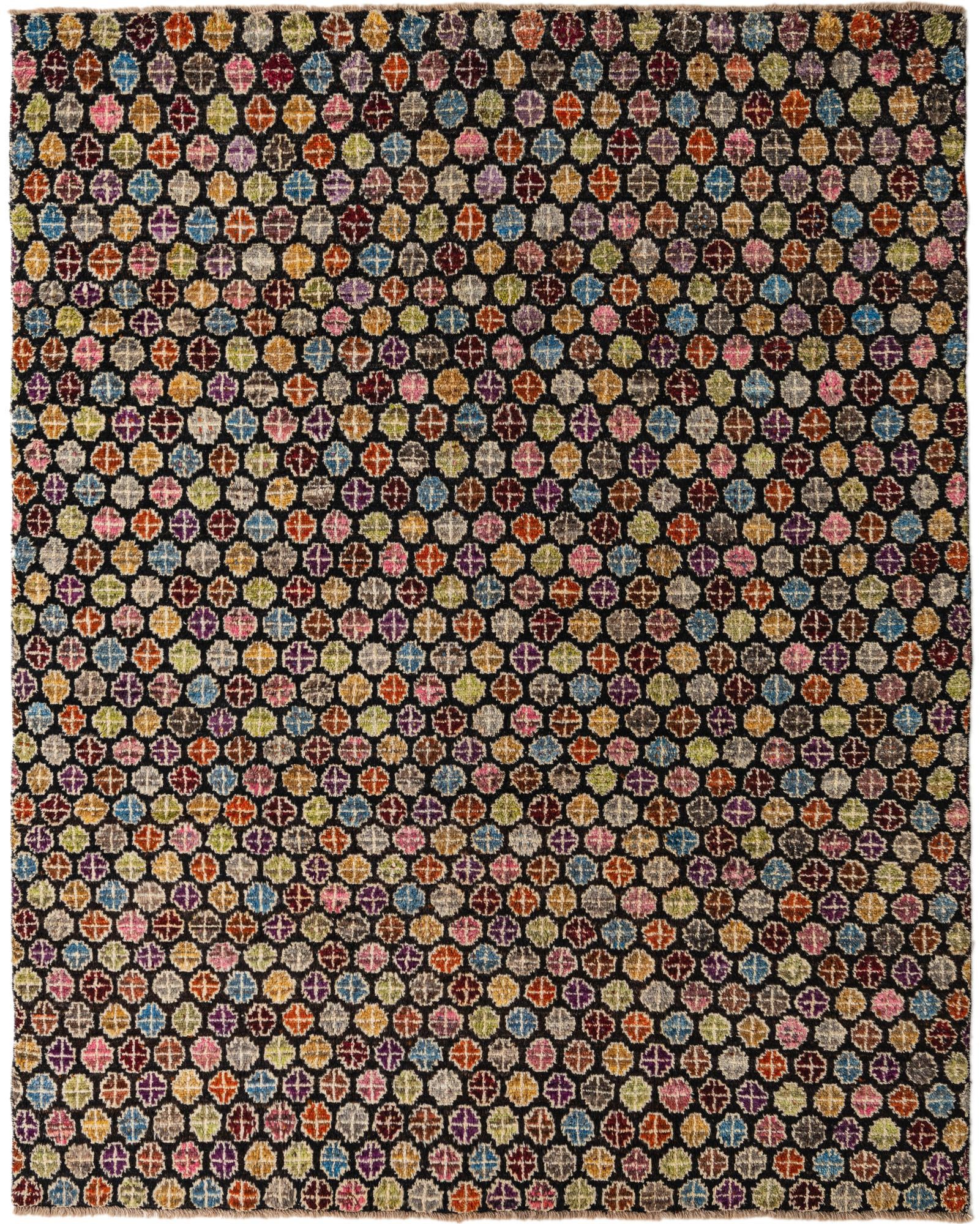 8' x 9' 10 Hand Knotted Darya Wool Rug