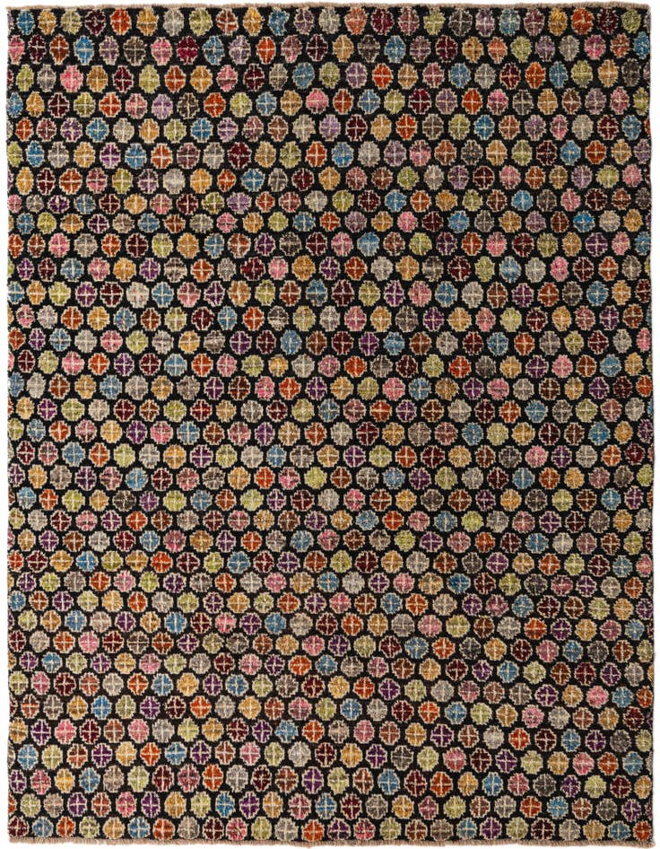 Detail image of 8' x 9' 10 Hand Knotted Darya Wool Rug