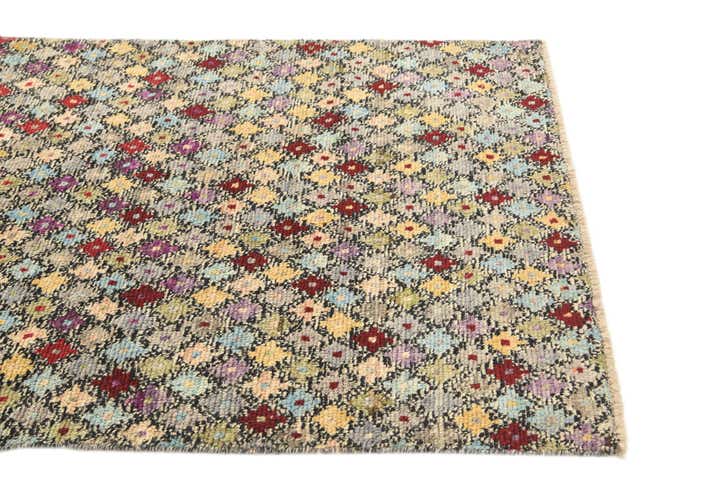 4' x 6' Hand Knotted Darya Wool Rug