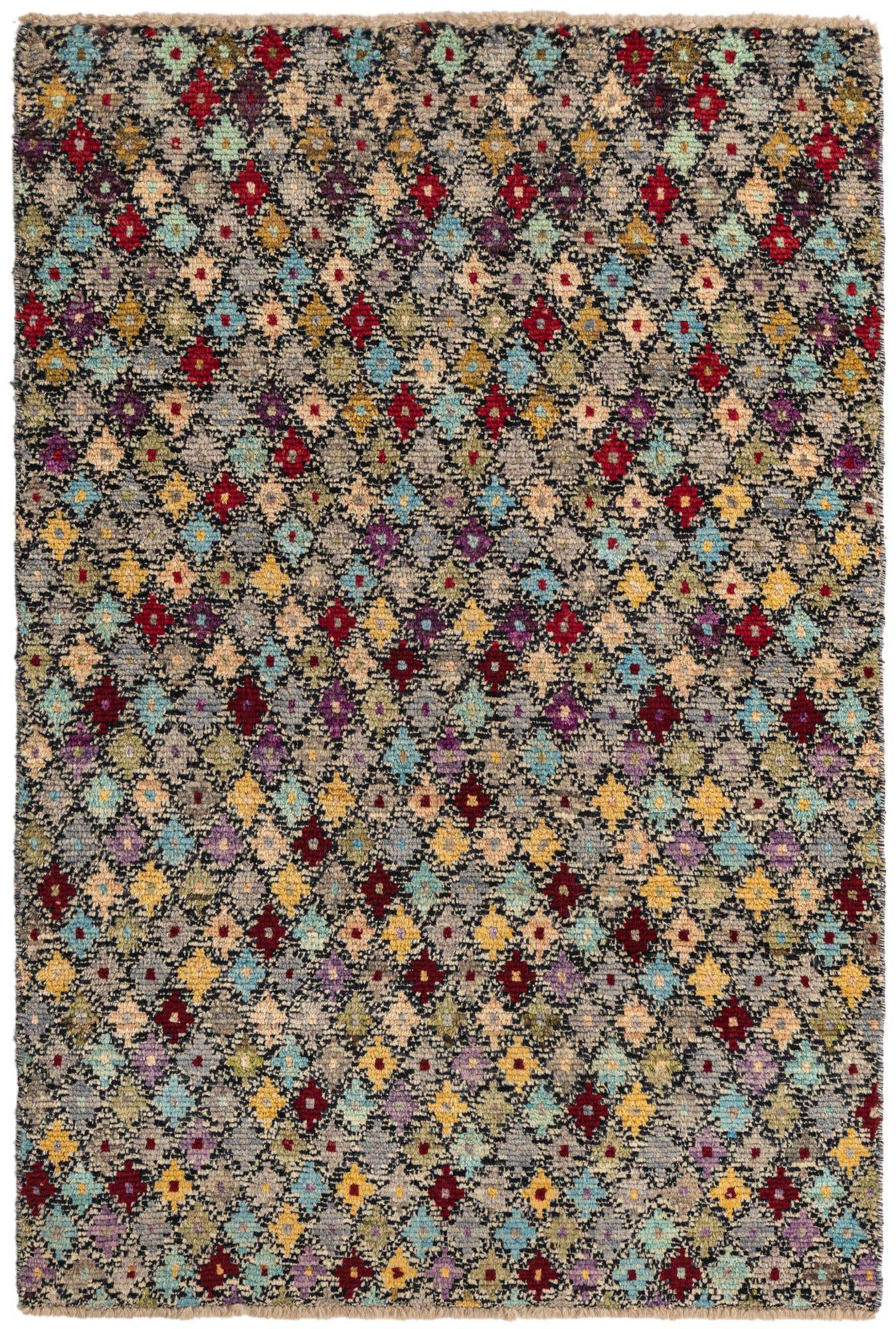 4' x 6' Hand Knotted Darya Wool Rug