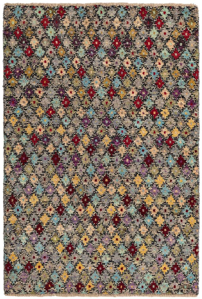 4' x 6' Hand Knotted Darya Wool Rug