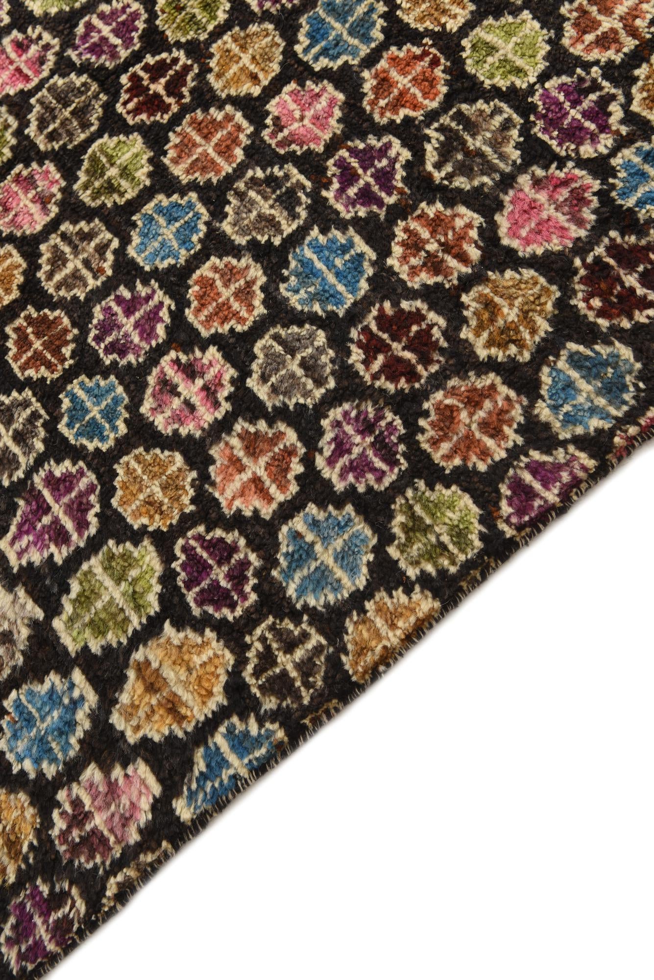 9' x 12' 3 Hand Knotted Darya Wool Rug