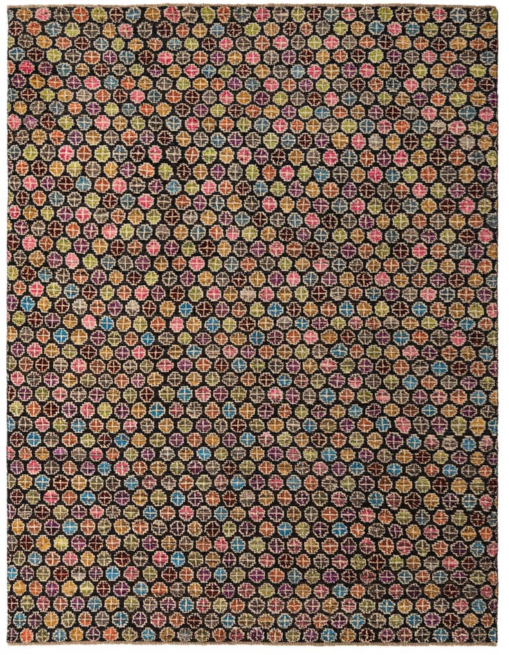 Detail image of 9' x 12' 3 Hand Knotted Darya Wool Rug
