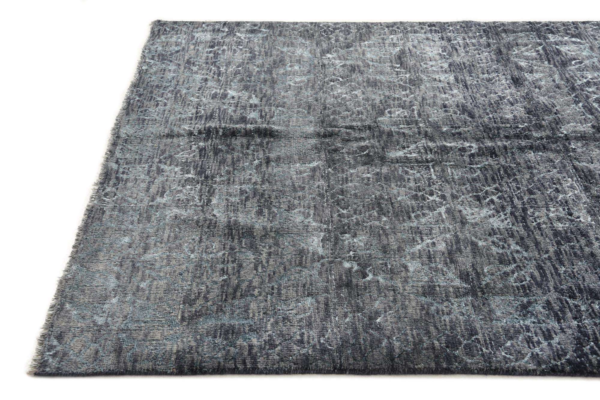 5' 10 x 8' 5 Hand Knotted Darya Wool Rug