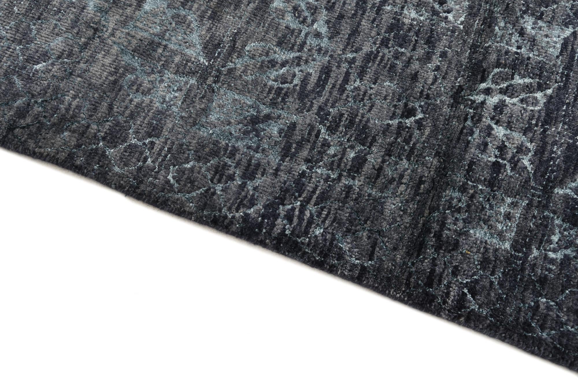 5' 10 x 8' 5 Hand Knotted Darya Wool Rug