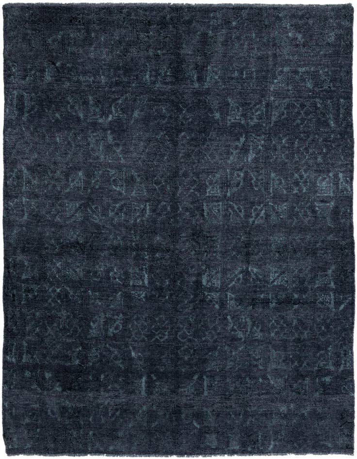 Detail image of 6' 3 x 9' Hand Knotted Darya Wool Rug