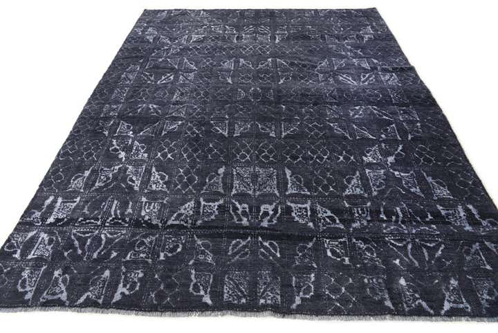 7' 8 x 10' Hand Knotted Darya Wool Rug