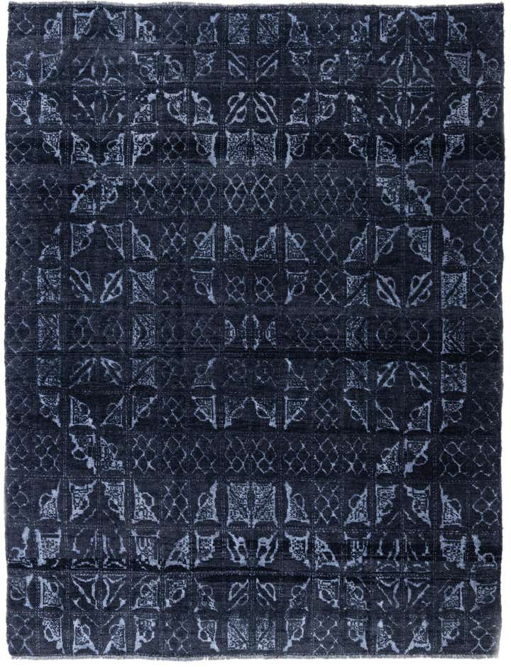 7' 8 x 10' Hand Knotted Darya Wool Rug