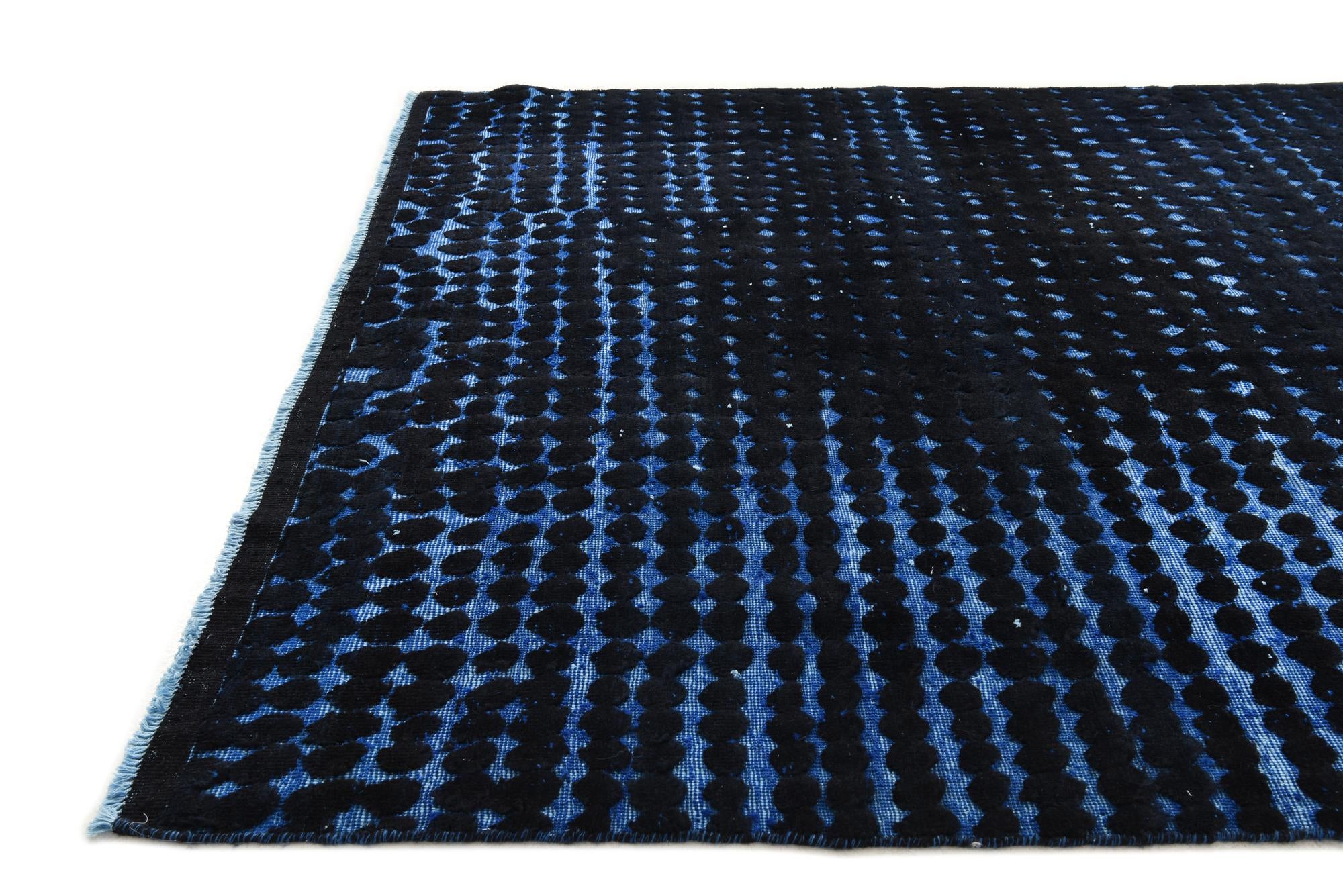 6' 3 x 10' 2 Hand Knotted Darya Wool Rug