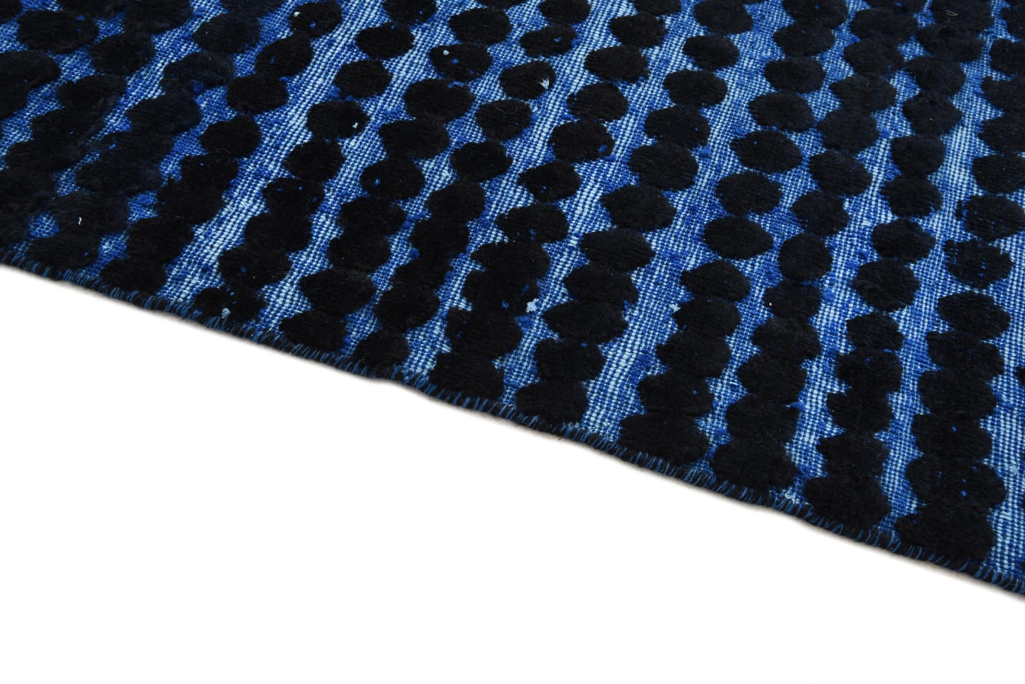6' 3 x 10' 2 Hand Knotted Darya Wool Rug