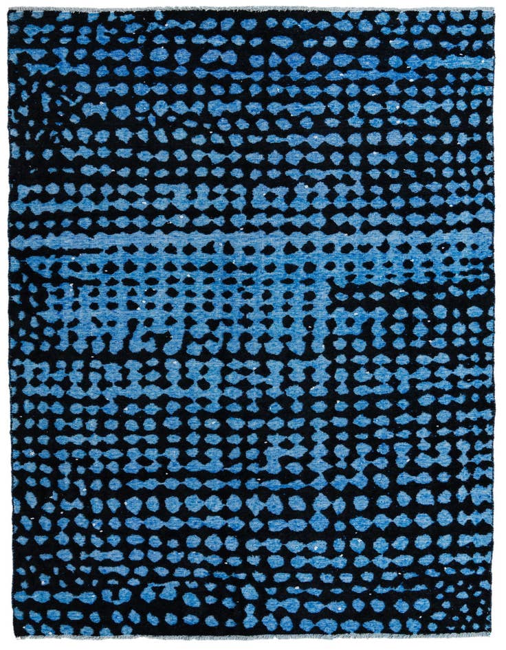 Detail image of 6' 5 x 10' 1 Hand Knotted Darya Wool Rug